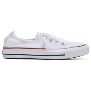 Converse Chuck Taylor Sneakers All Star Shoreline Slip On Canvas White Size 5.5